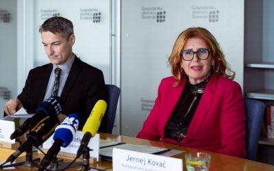 Pomladanska napoved – rast BDP nižja, inflacija višja; izvoz in trg dela pod pritiskom