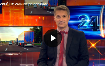 Bojan Ivanc v oddaji 24ur zvečer: višji stroški in motnje v dobavah ostajajo izziv za podjetja