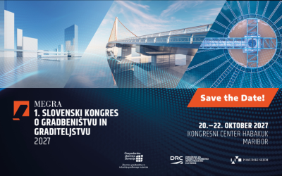 GZS-ZGIGM, DRC in Pomurski sejem združujejo moči za 1. slovenski kongres o gradbeništvu in graditeljstvu MEGRA 2027