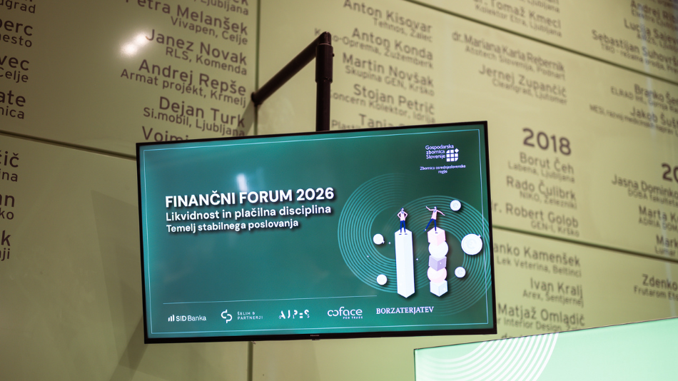 Finančni forum 2026: finančna odpornost podjetij se gradi pred krizo