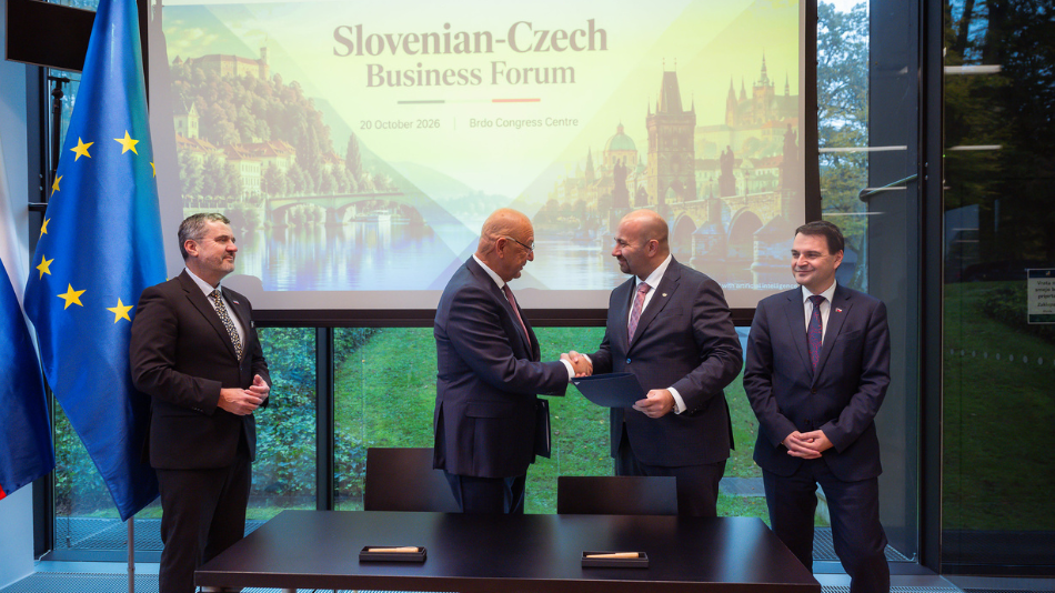 Slovensko-češki poslovni forum ob robu Vrha slovenskega gospodarstva